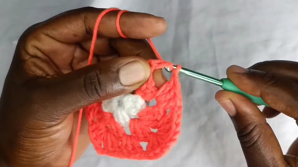 Crochet Granny Ruffle Hat