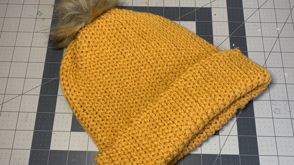 Crochet Beanie With Pom Pom