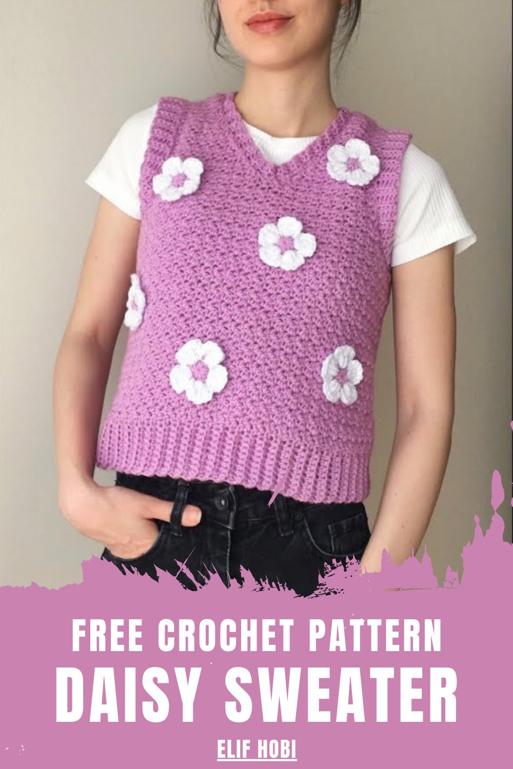 How To Make A Daisy Sweater