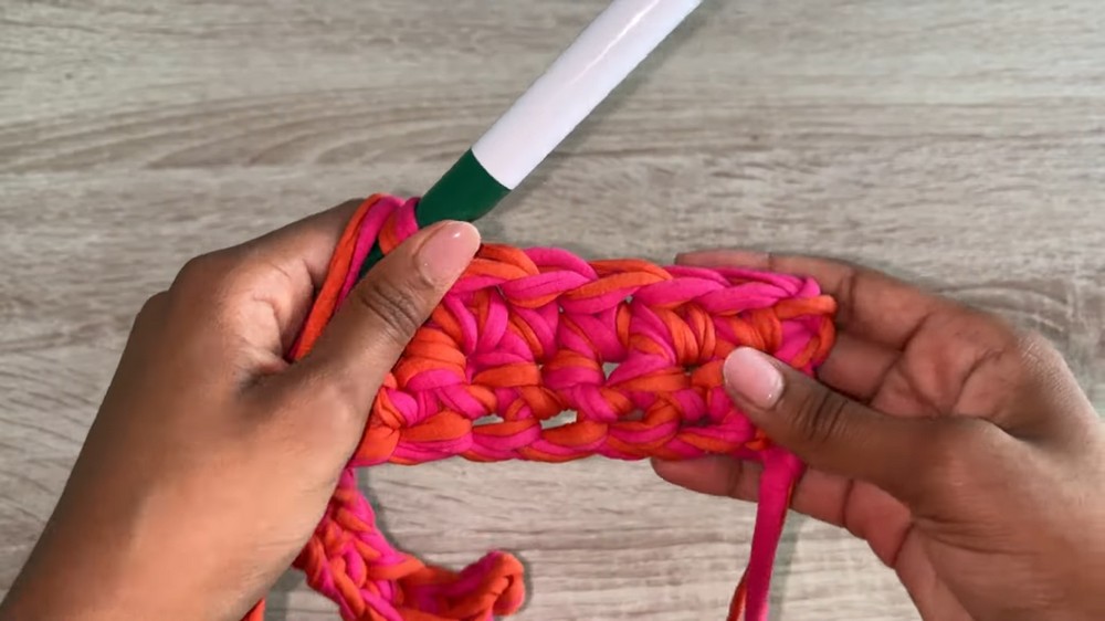 Crochet Chunky Tote Bag