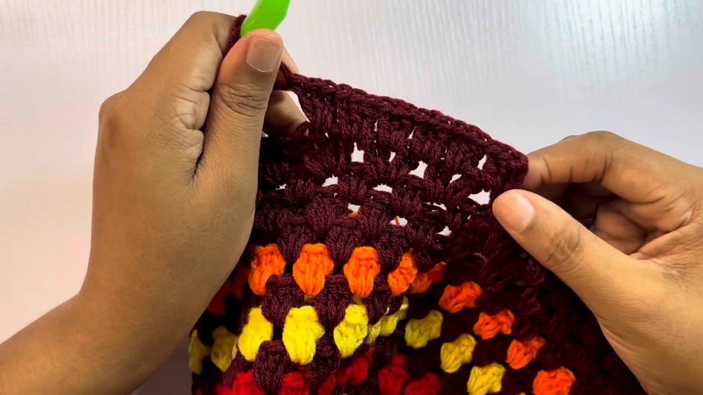 Crochet Granny Bucket Hat