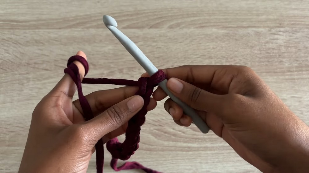 Crochet Chunky Reversible Bag