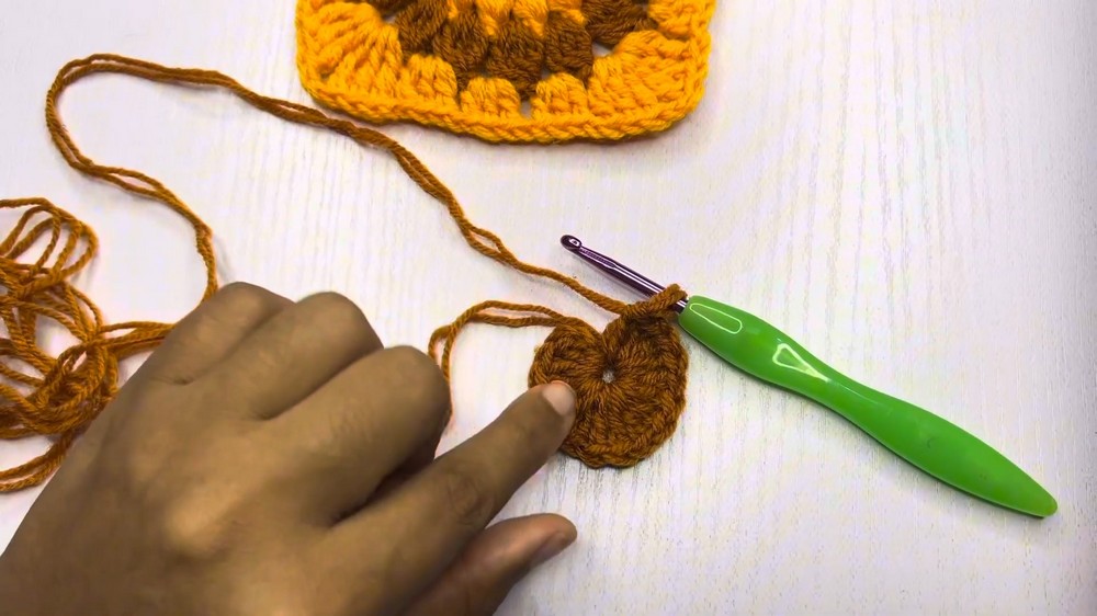 Crochet Sunflower Bucket Hat