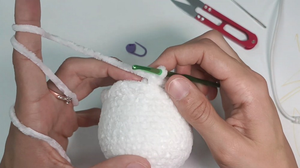 Crochet Halloween Ghost