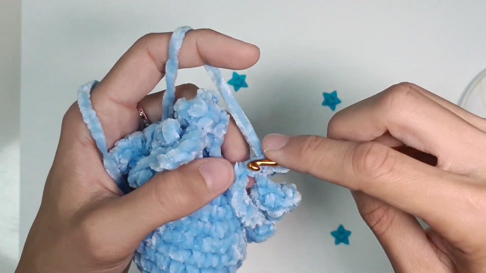 Crochet Plush Baby Octopus