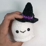 Crochet Halloween Witch Hat