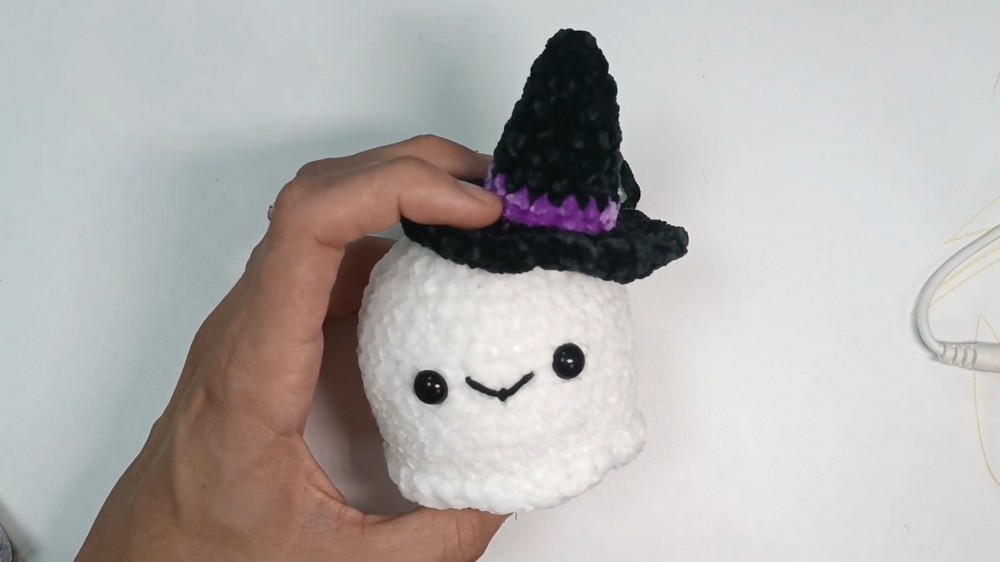Crochet Halloween Witch Hat