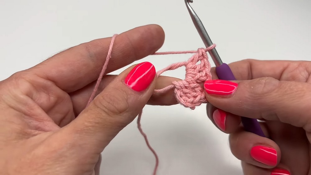 Crochet Mini Granny Pouch