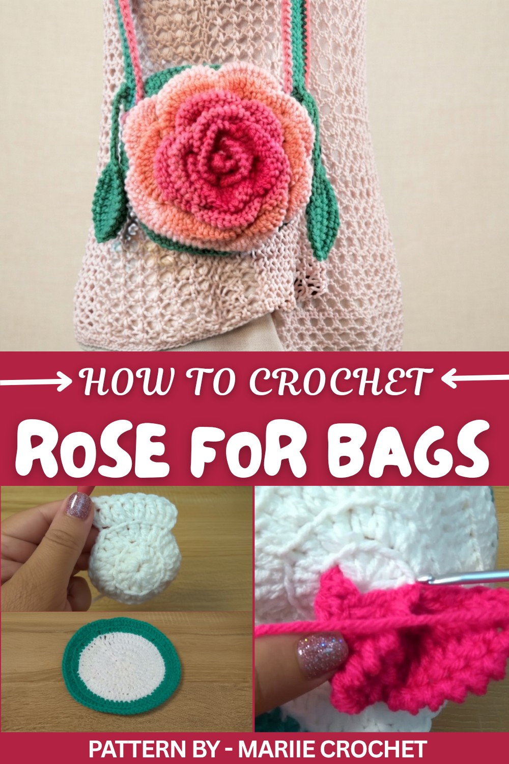 Large Rose for Bags and Cushions (1)
