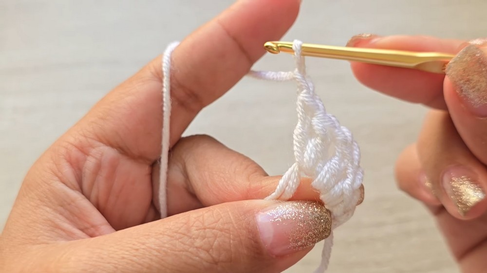 Crochet Mesh Beanie Hat