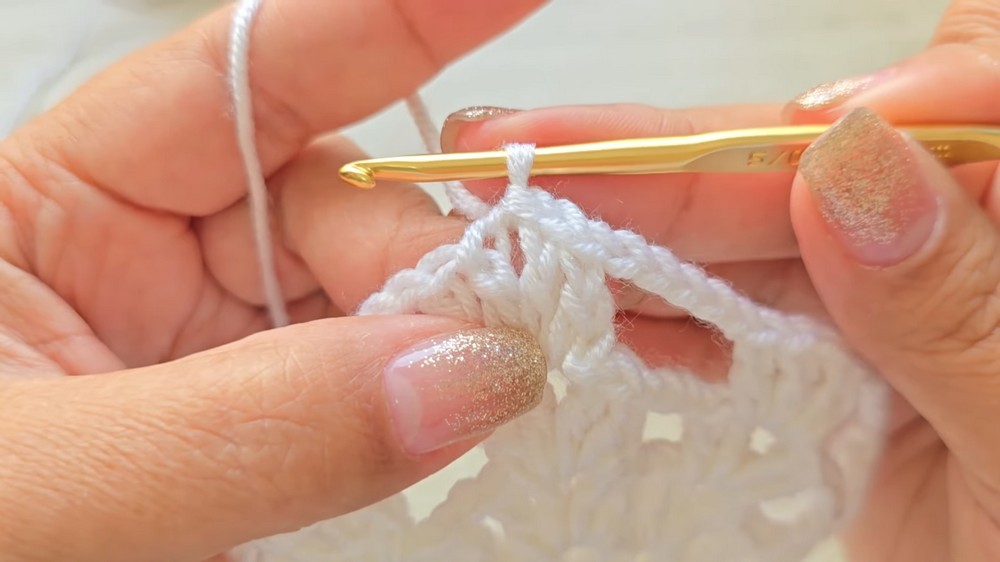 Crochet Mesh Beanie Hat