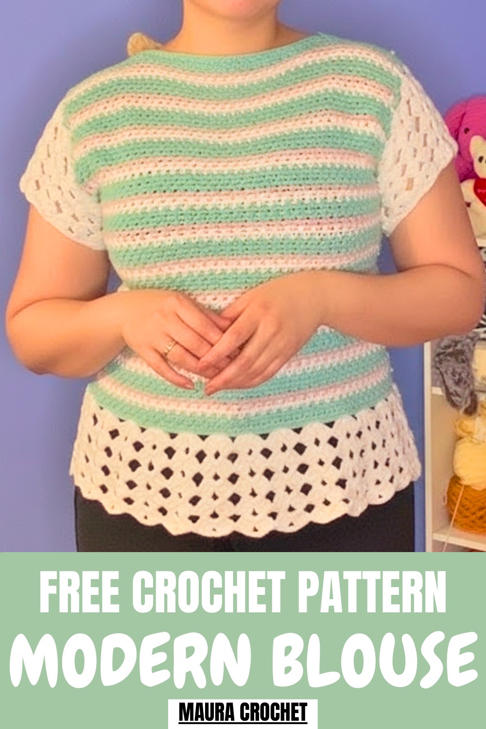 Modern Crochet Blouse Pattern