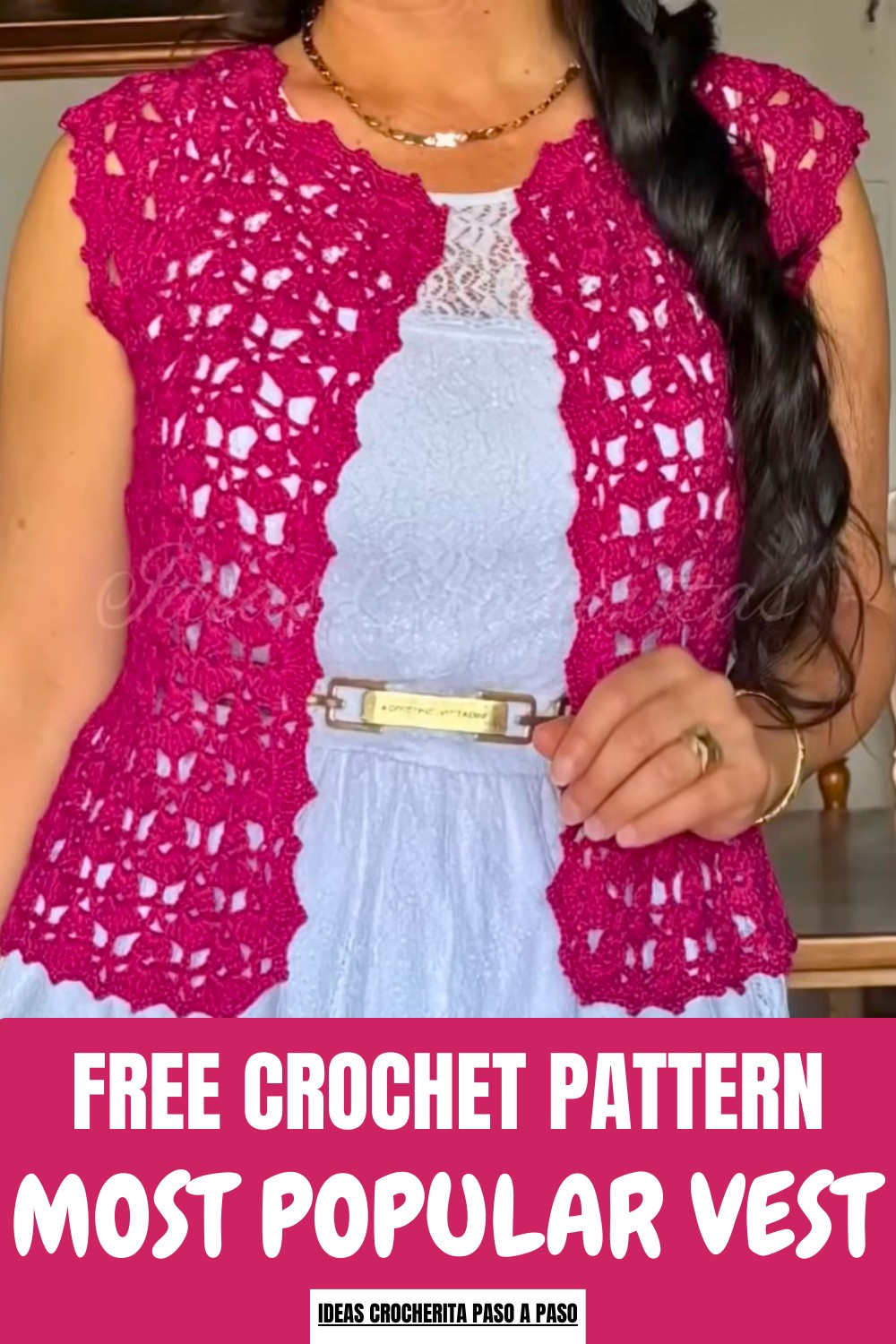 Most Popular Crochet Vest Pattern