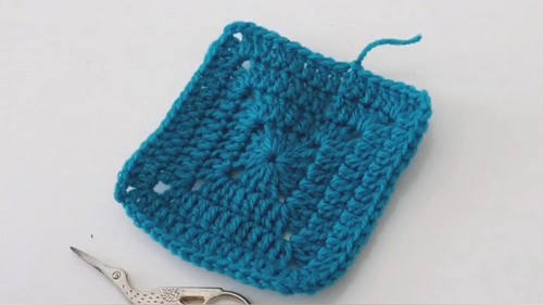 Quick Crochet Granny Square Pattern 7