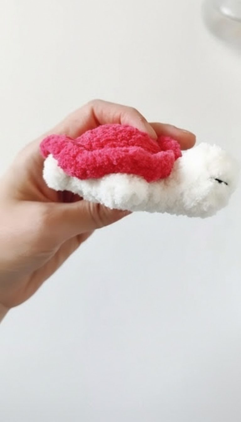 Quick Crochet Mini Turtle Pattern 9