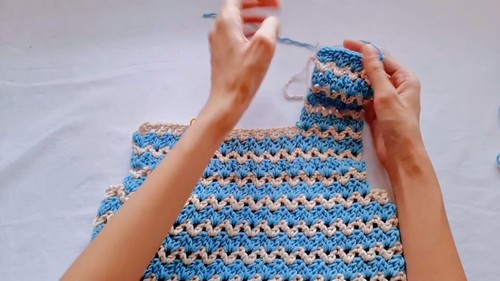 Quick Crochet Tank Top Pattern 7