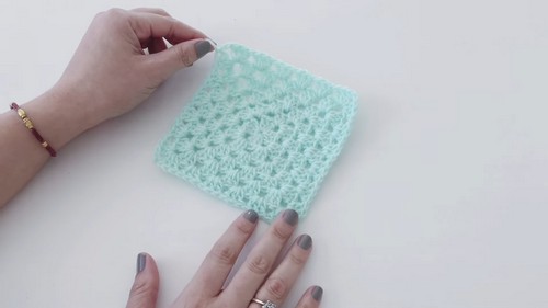 Simple Crochet Granny Square Pattern 6