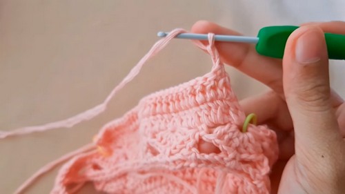 Simple Crochet Peplum Top Pattern 5