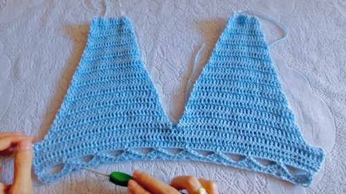 Simple Crochet Summer Top Pattern 5