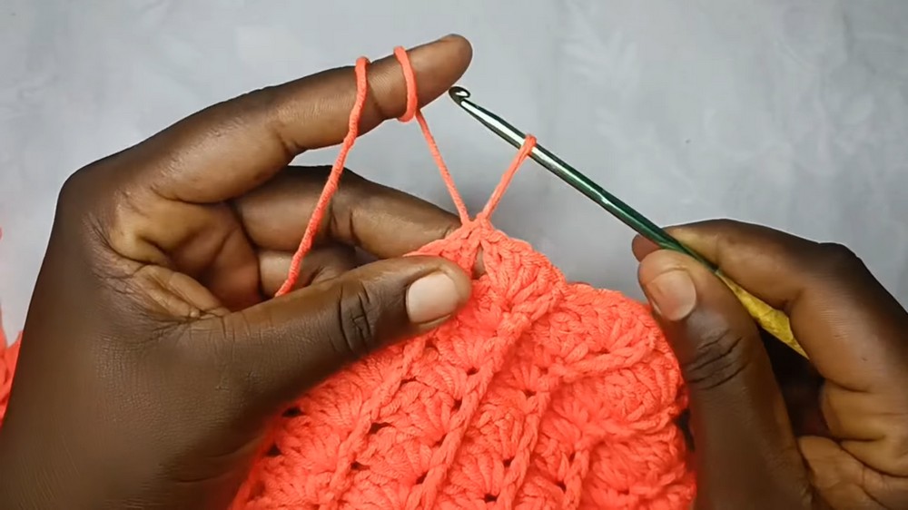 Crochet Ruffle Hat