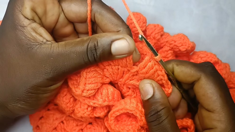 Crochet Ruffle Hat