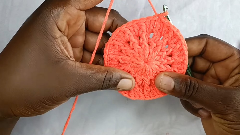 Crochet Ruffle Hat