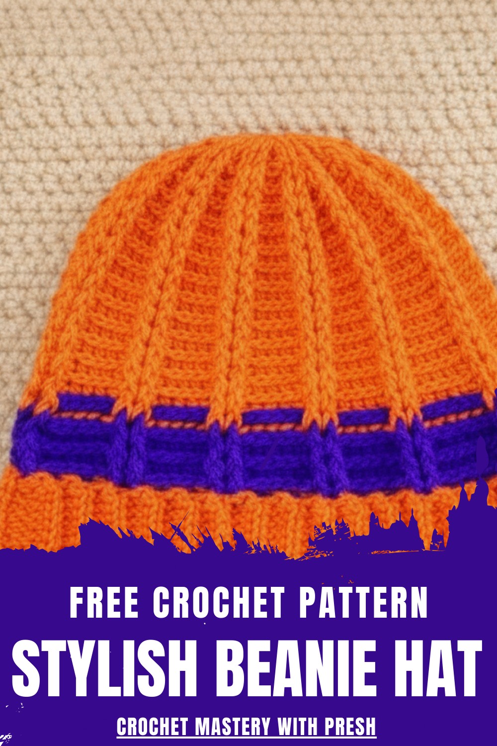 Stylish Crochet Beanie Hat