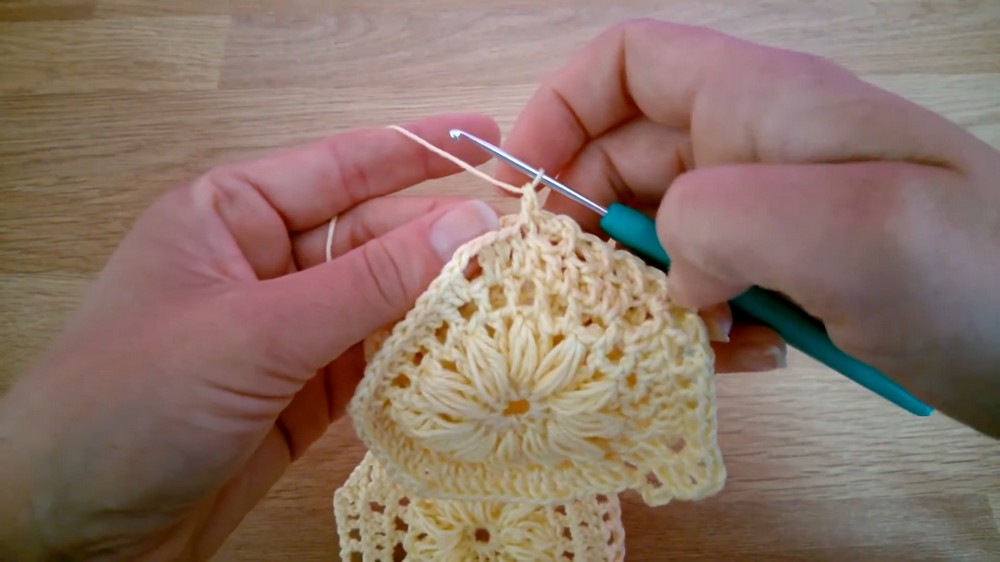 Crochet Flower Granny Bag
