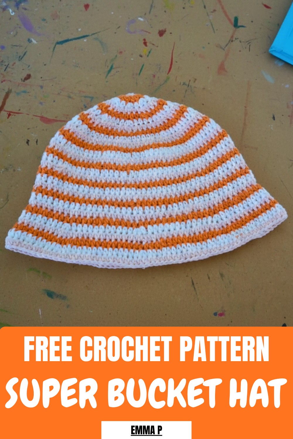 Super Crochet Bucket Hat Pattern