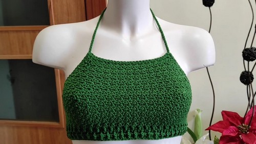 Super Crochet Halter Top Pattern 8