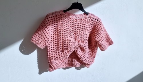 Super Crochet Mesh Top Pattern 9