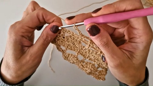 Super Crochet Open Vest Pattern 3