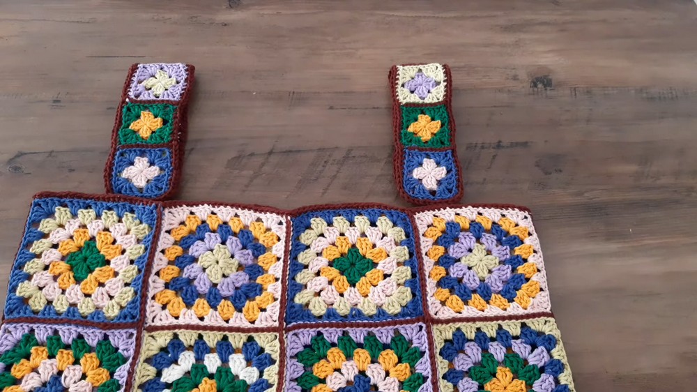 Crochet Granny Square Top