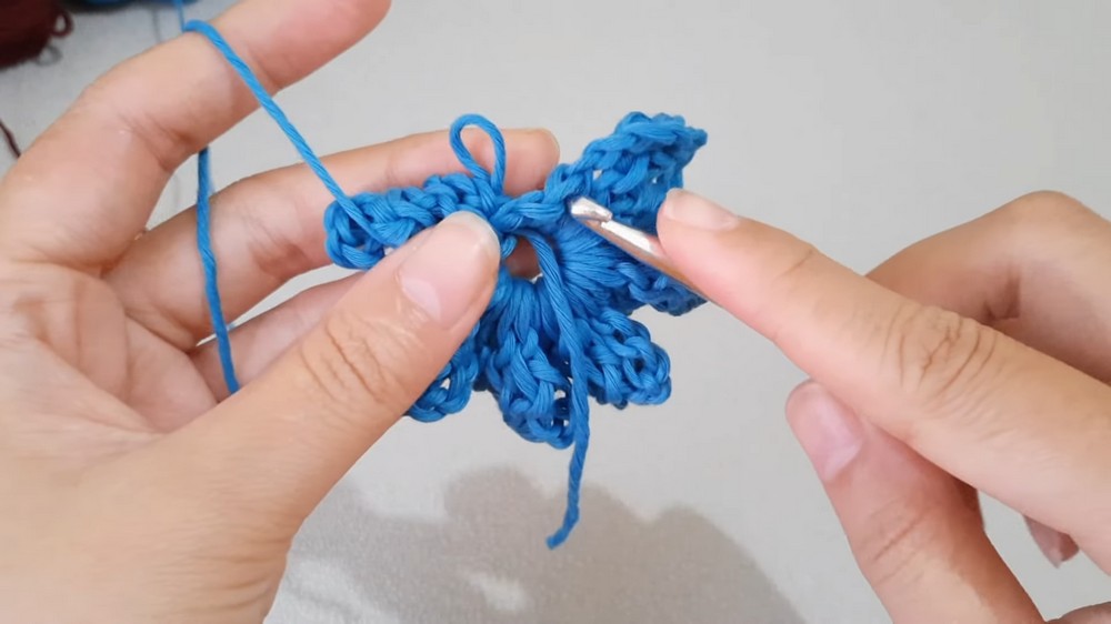 Crochet Flower Motifs Bag