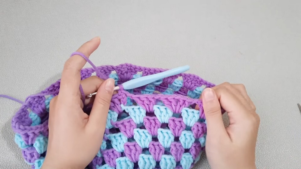 Crochet Granny Bucket Hat