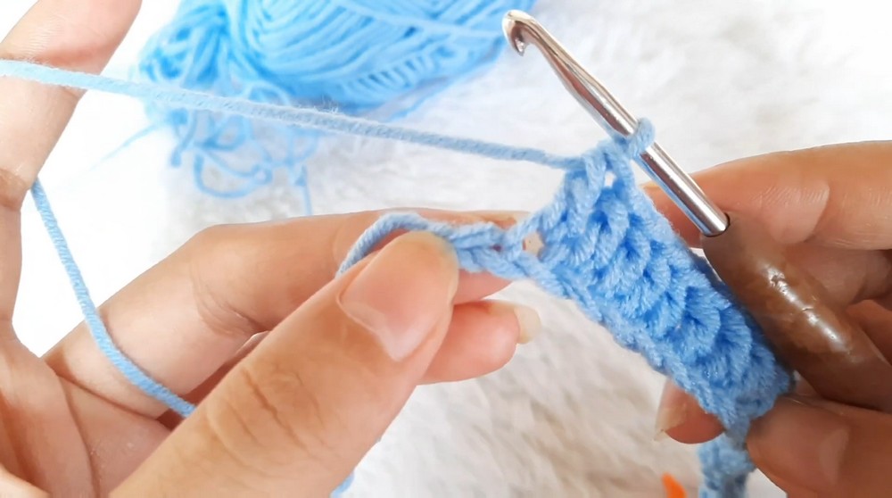 Crochet Gingham Tote Bag