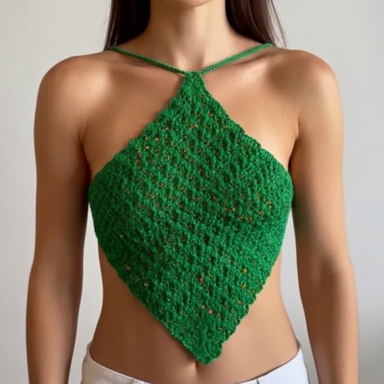 Step-by-Step Crochet Cropped Top Pattern for Stunning Looks