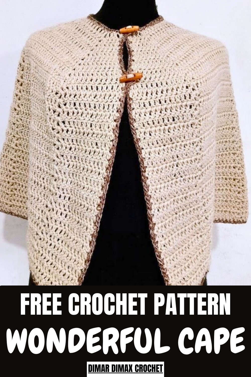Wonderful Crochet Cape Pattern