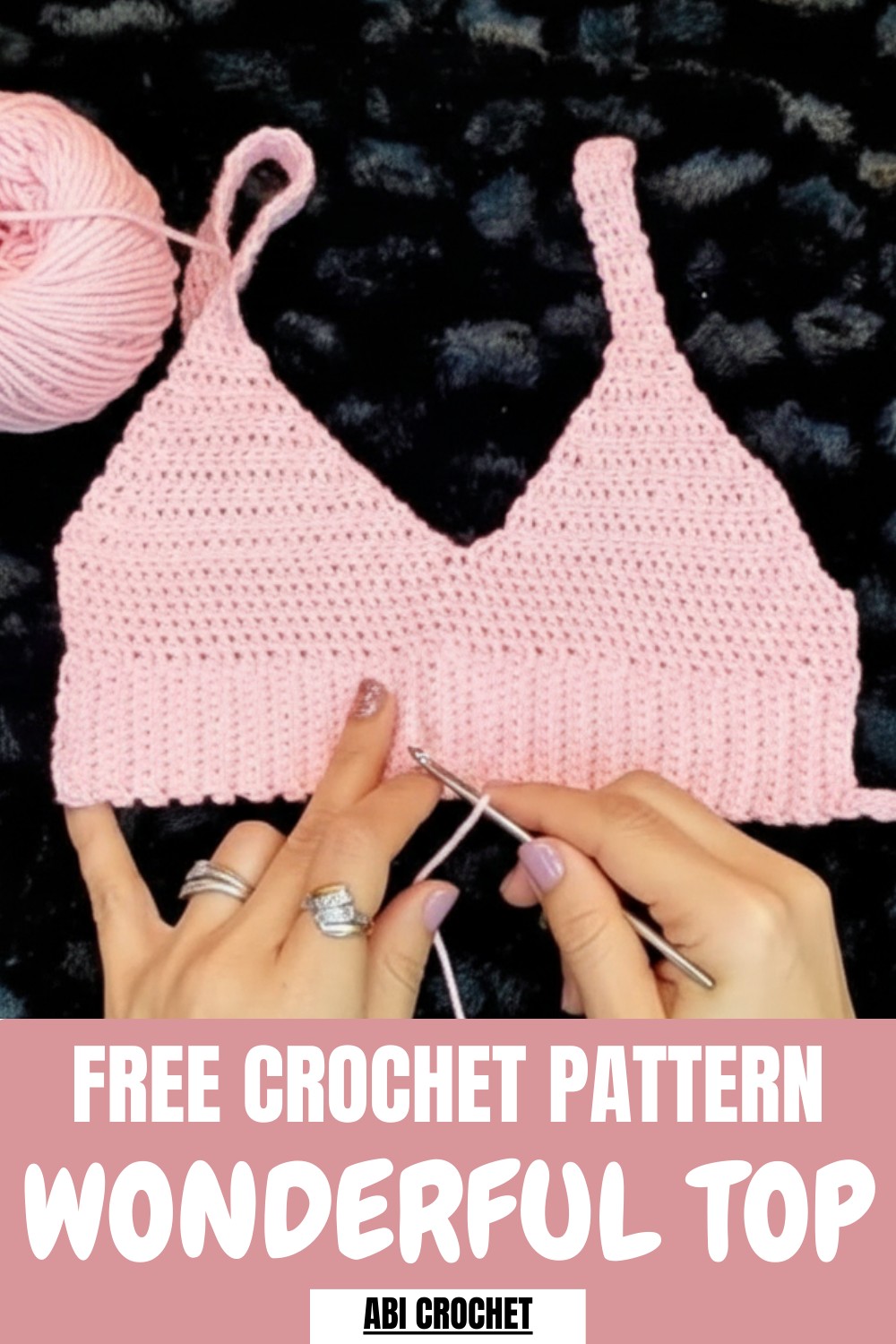 Wonderful Crochet Top Pattern
