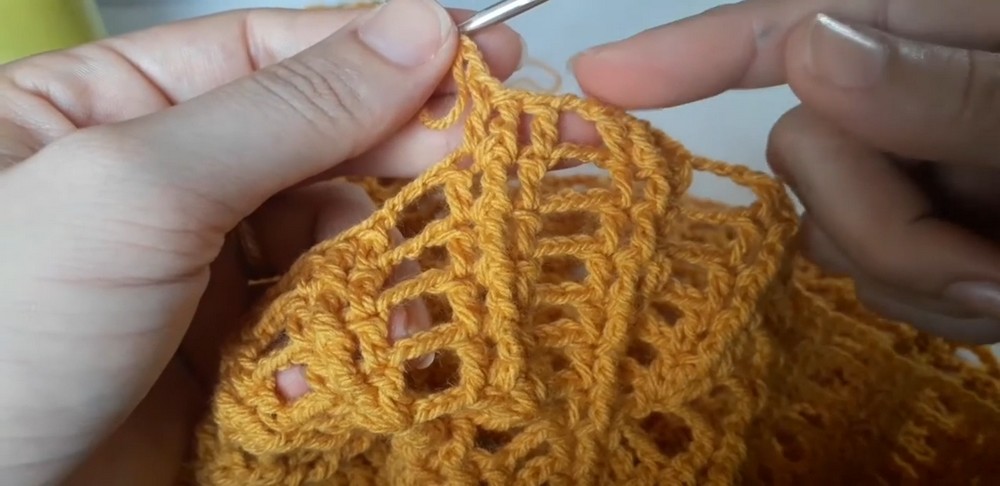 Crochet Beret Hat For Women