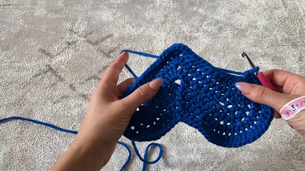 Crochet Cute Heart Bag