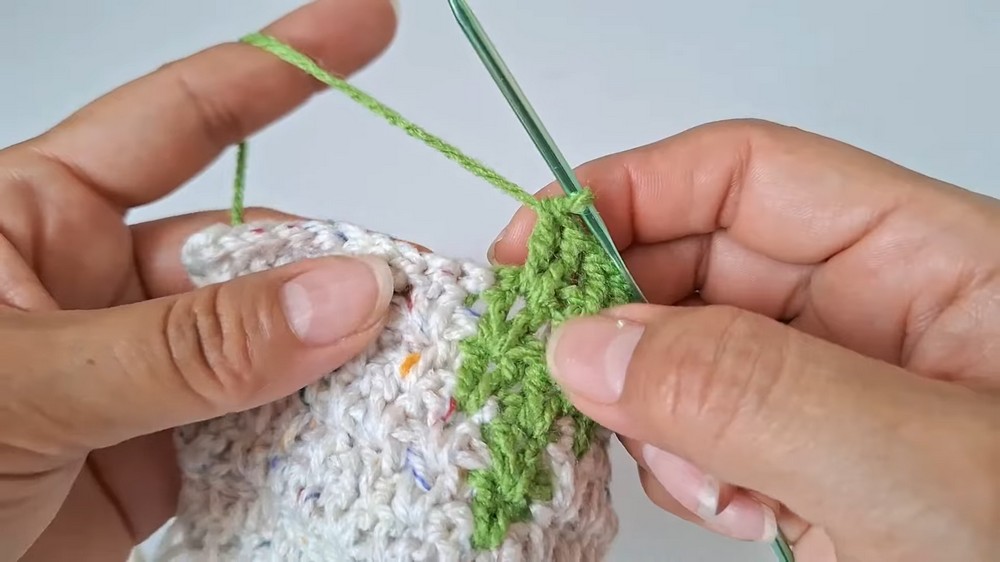 Crochet Christmas Gift Bag