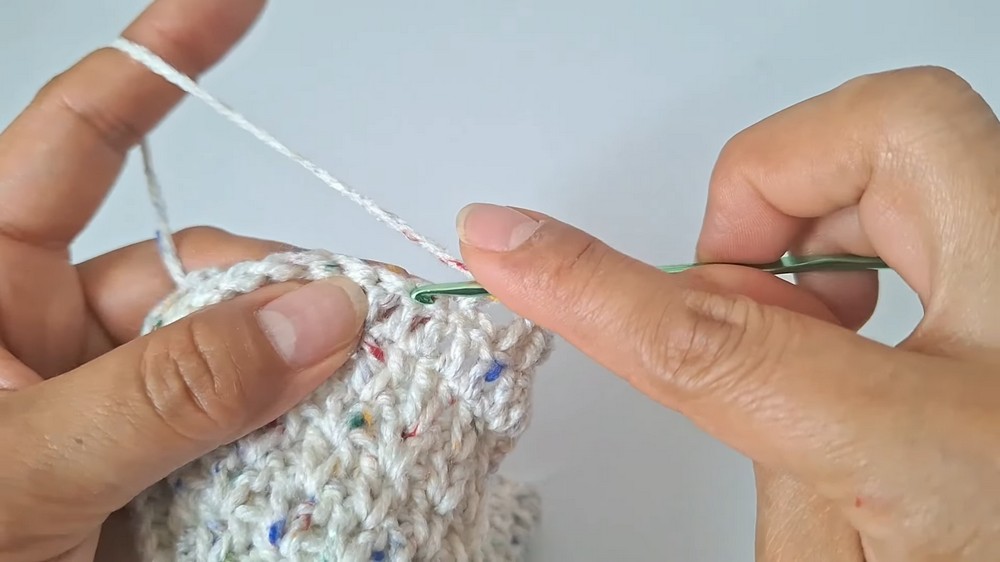 Crochet Christmas Gift Bag