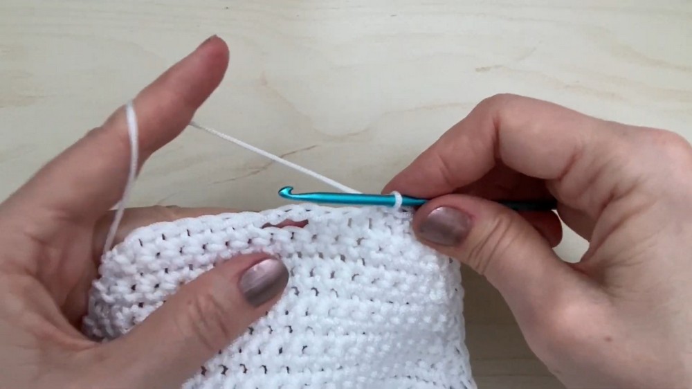 Crochet Button Purse