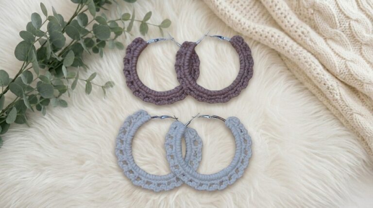 Beautiful Crochet Earrings Pattern 6