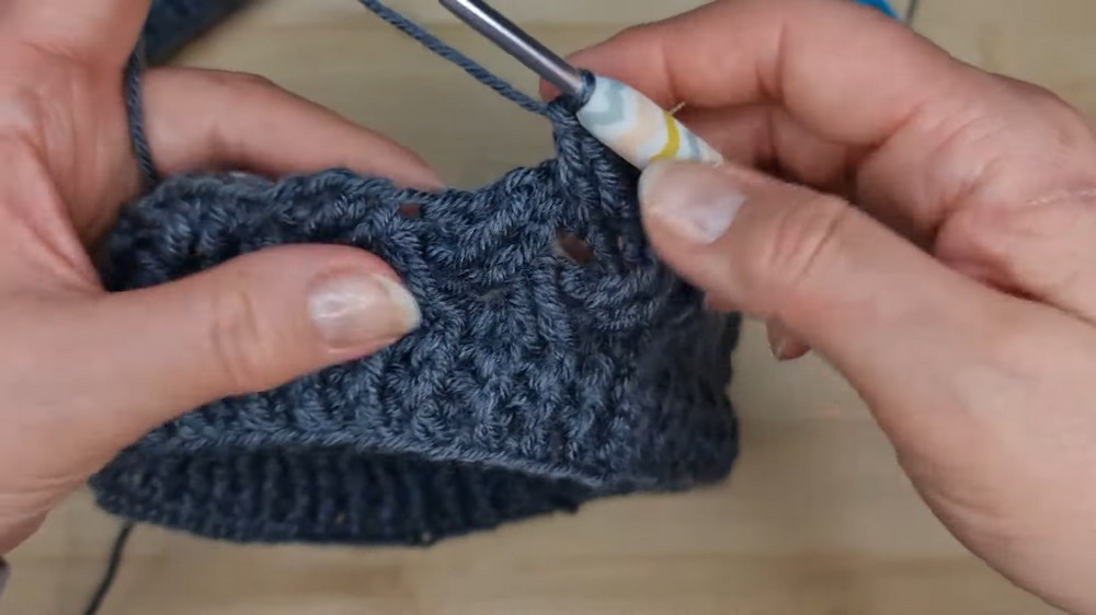 Crochet Celtic Weave Headband Pattern 4