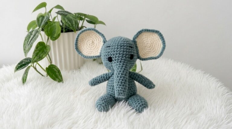Crochet Elephant Amigurumi Pattern 7