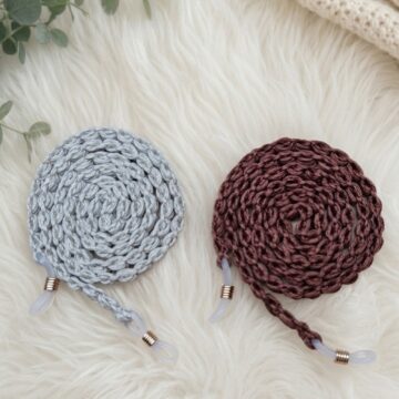 Crochet Glasses Chain Holder Pattern 5