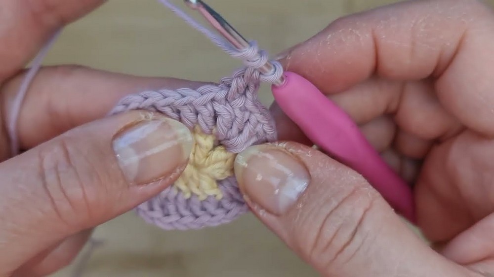 Crochet Granny Square Easter Egg Pattern 3