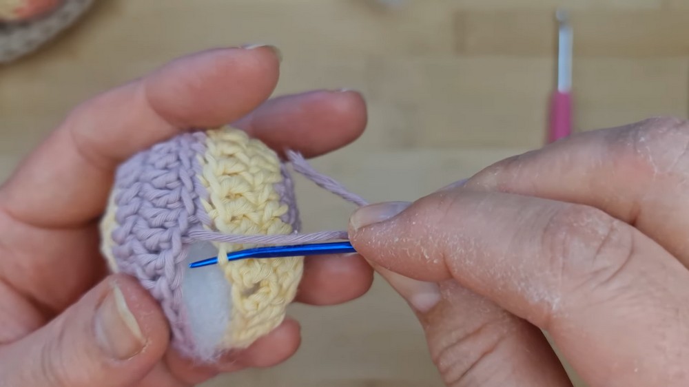 Crochet Granny Square Easter Egg Pattern 5